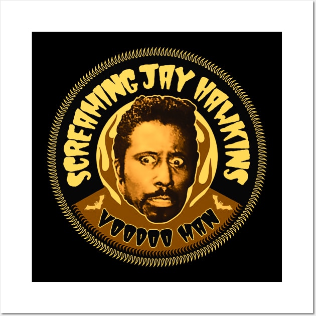 Screaming Jay Hawkins - Voodoo man (Colour) Wall Art by CosmicAngerDesign